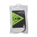 Dunlop Overgrip Gecko Tac 0.5mm (smooth, grippy) white 30-pack clip bag